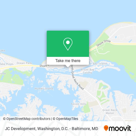 JC Development map