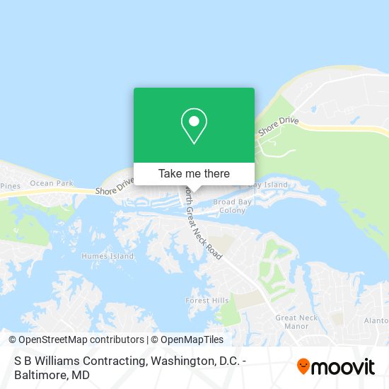 Mapa de S B Williams Contracting