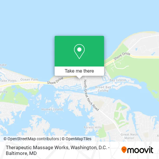 Mapa de Therapeutic Massage Works