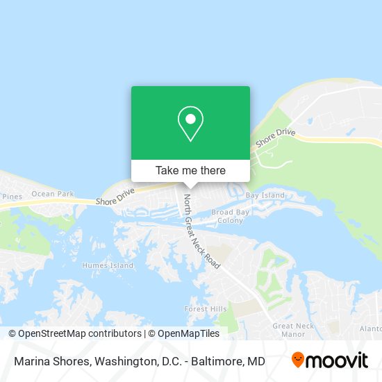 Marina Shores map