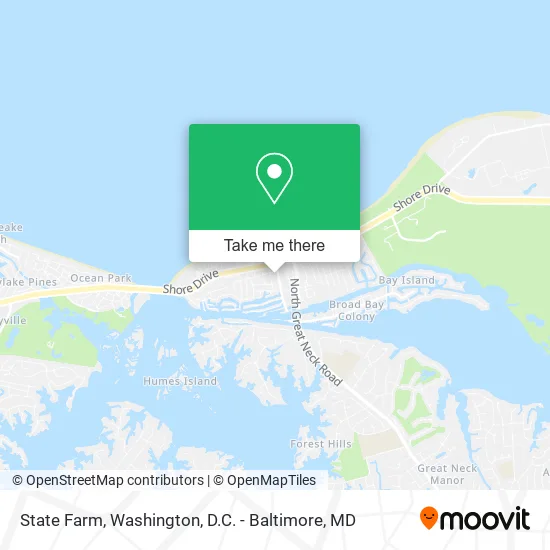 Mapa de State Farm