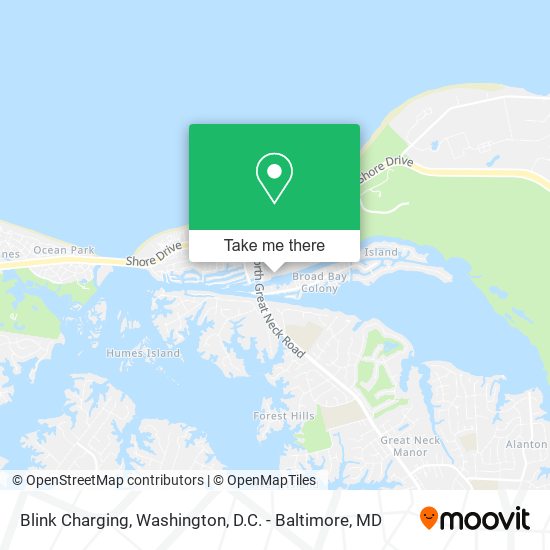 Mapa de Blink Charging