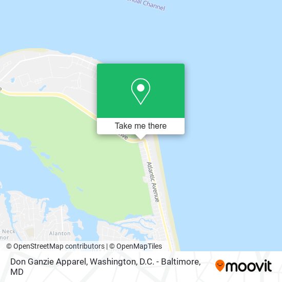 Mapa de Don Ganzie Apparel