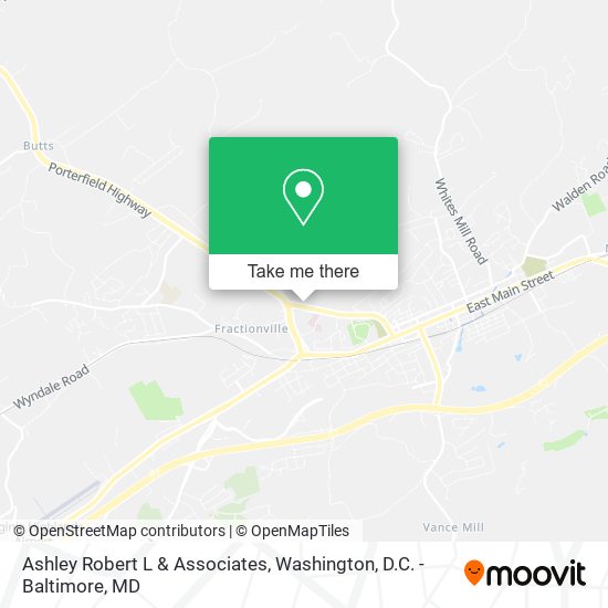 Ashley Robert L & Associates map