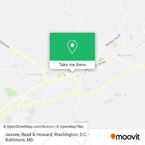 Jessee, Read & Howard map