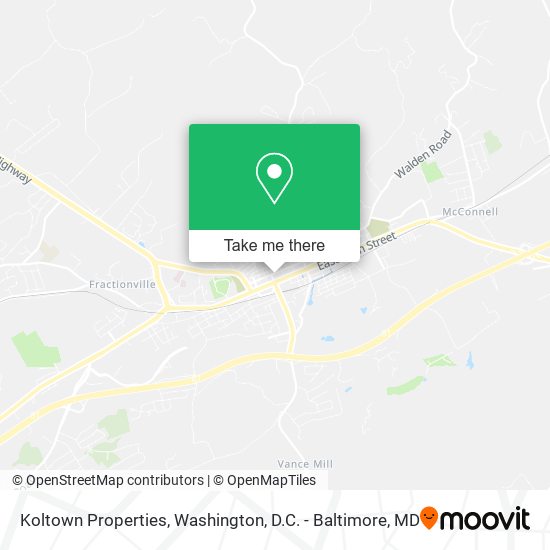 Koltown Properties map