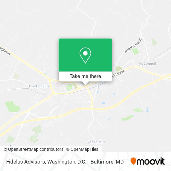 Fidelus Advisors map