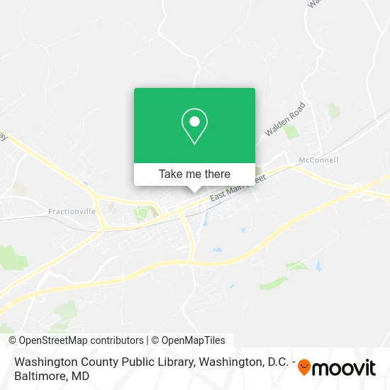 Washington County Public Library map