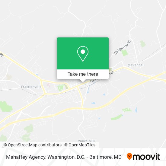 Mahaffey Agency map