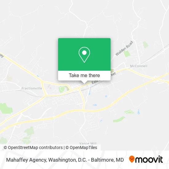 Mahaffey Agency map