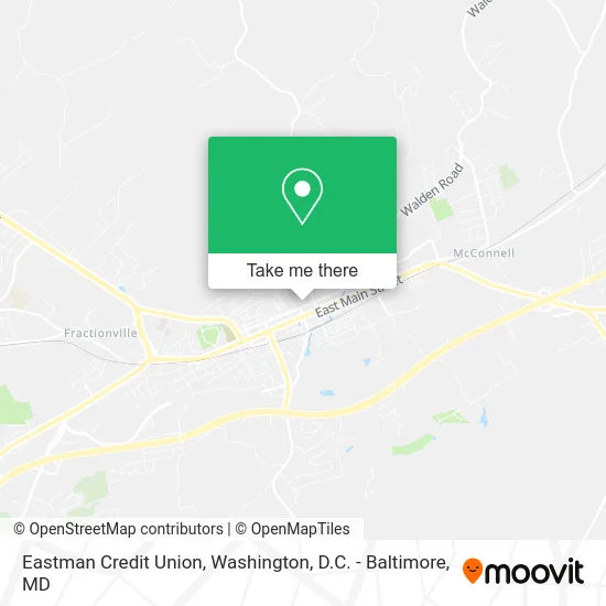 Eastman Credit Union map