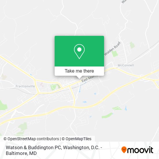 Mapa de Watson & Buddington PC