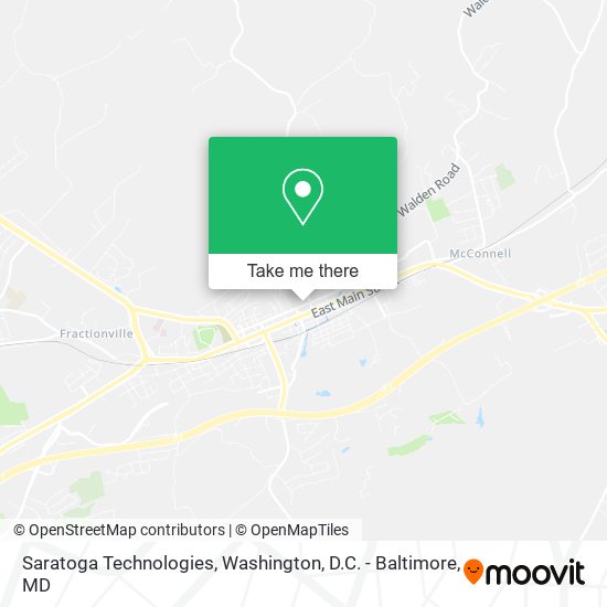 Saratoga Technologies map