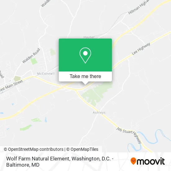Wolf Farm Natural Element map