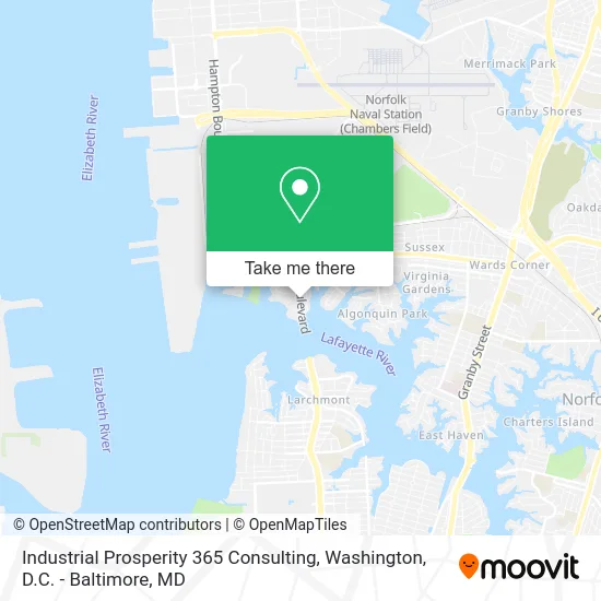 Industrial Prosperity 365 Consulting map