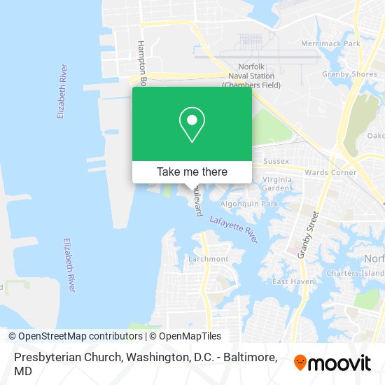 Mapa de Presbyterian Church