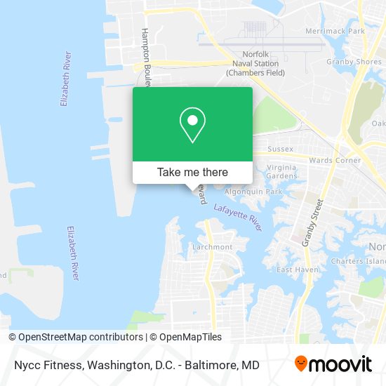 Nycc Fitness map