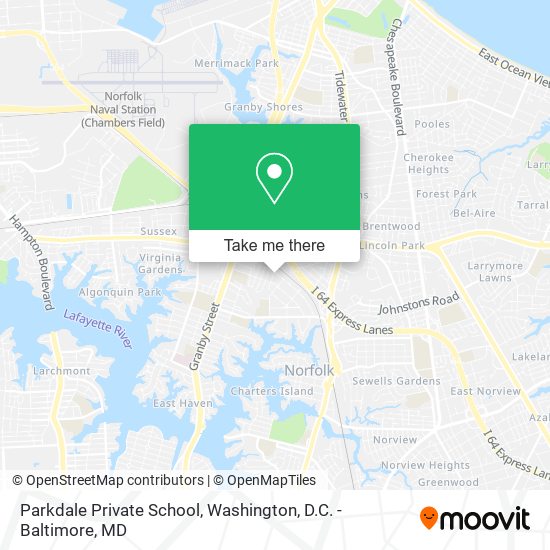 Parkdale Private School map