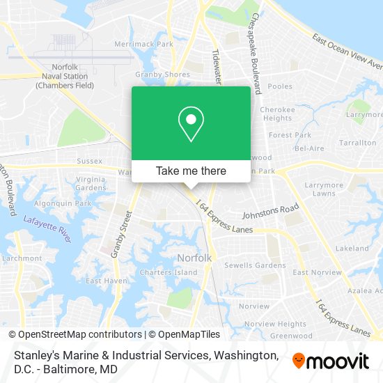Mapa de Stanley's Marine & Industrial Services