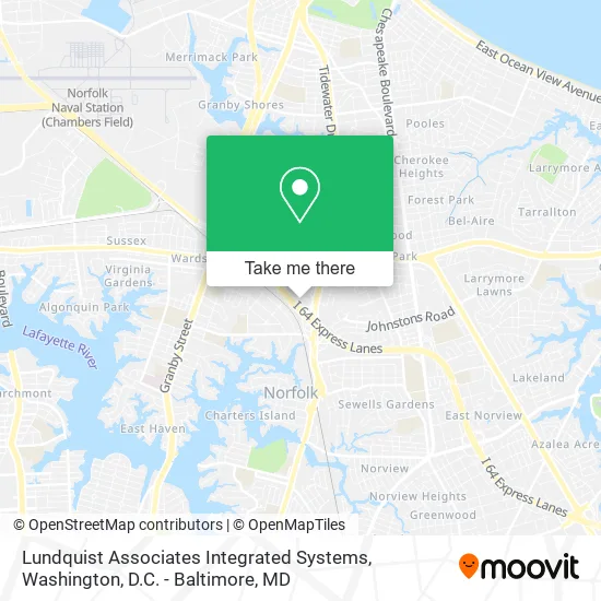 Lundquist Associates Integrated Systems map