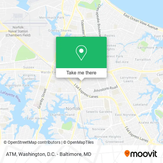 ATM map