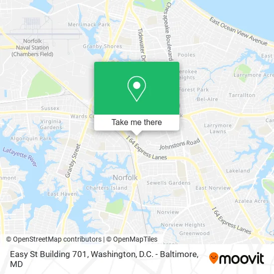 Easy St Building 701 map