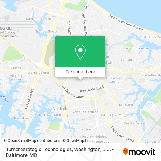 Turner Strategic Technologies map