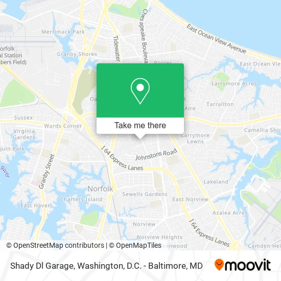 Shady Dl Garage map