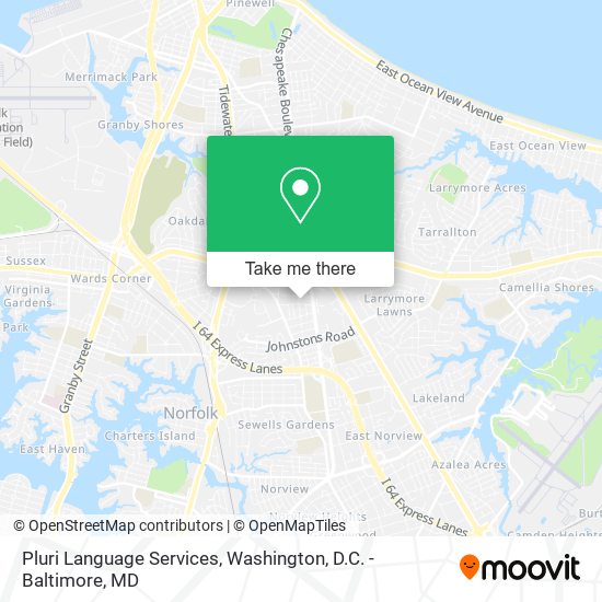 Pluri Language Services map