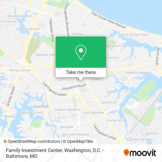 Mapa de Family Investment Center