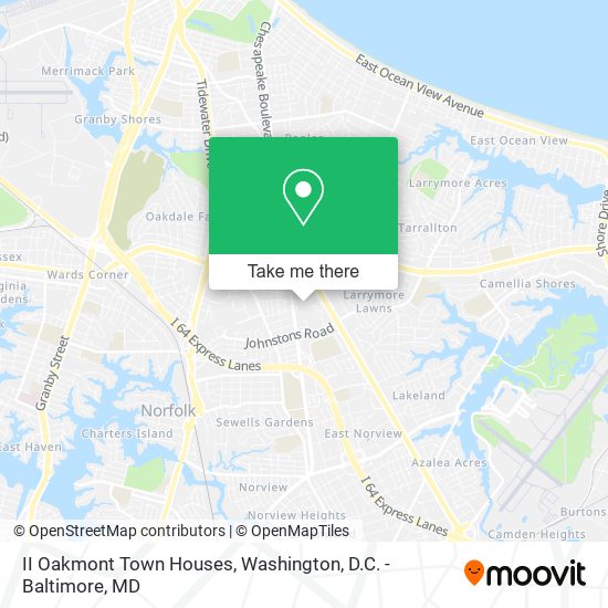 Mapa de II Oakmont Town Houses