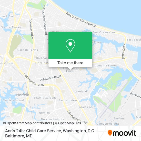 Mapa de Ann's 24hr Child Care Service