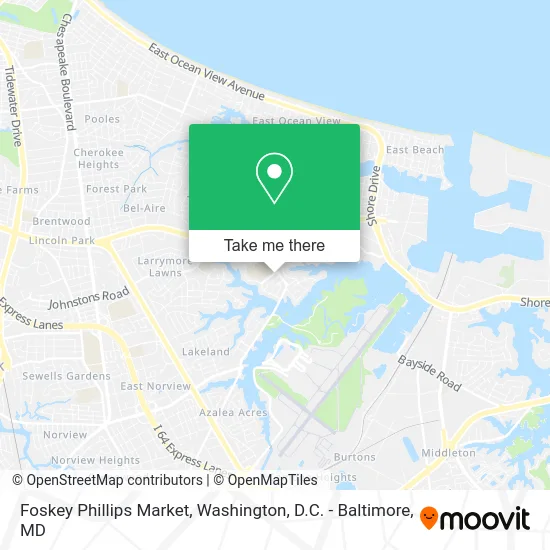 Foskey Phillips Market map