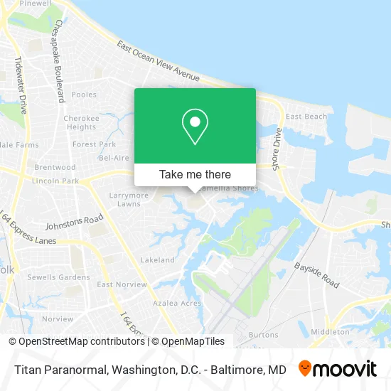 Titan Paranormal map