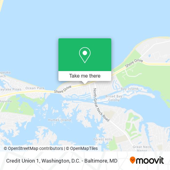 Credit Union 1 map