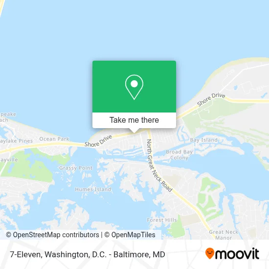 7-Eleven map