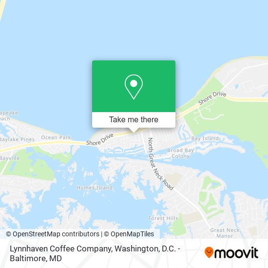 Lynnhaven Coffee Company map