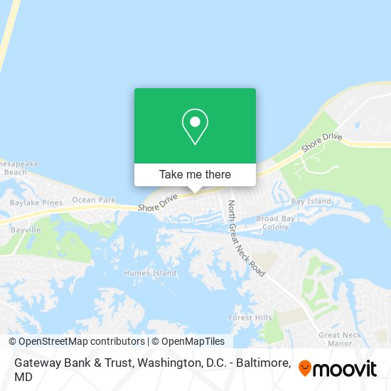 Gateway Bank & Trust map