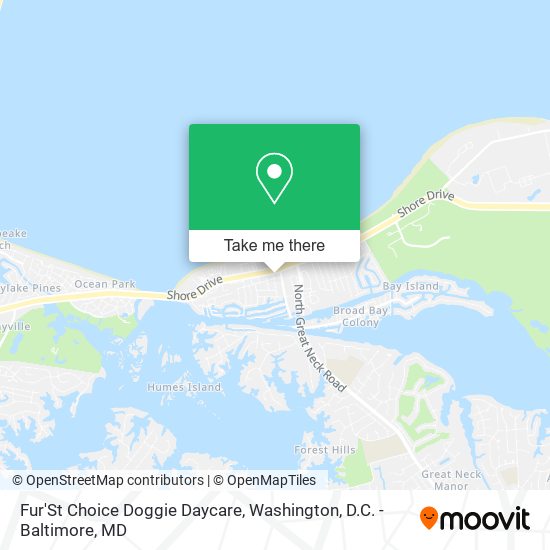 Fur'St Choice Doggie Daycare map