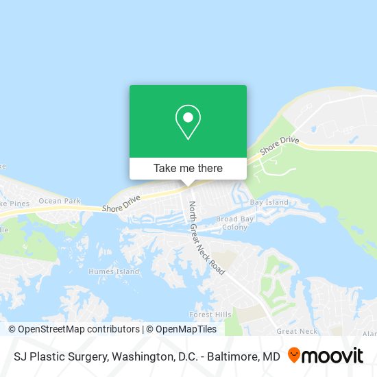 SJ Plastic Surgery map