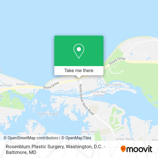 Rosenblum Plastic Surgery map