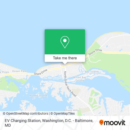 EV Charging Station map