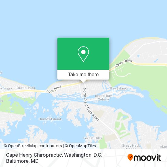 Mapa de Cape Henry Chiropractic