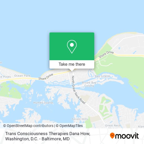 Mapa de Trans Consciousness Therapies Dana How