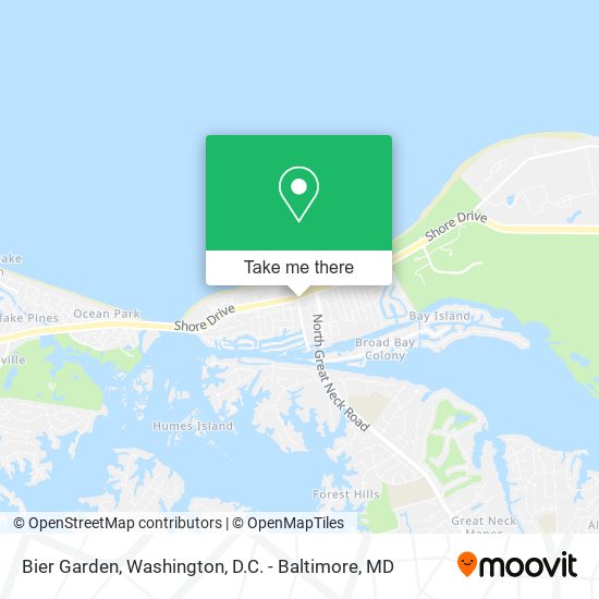 Bier Garden map