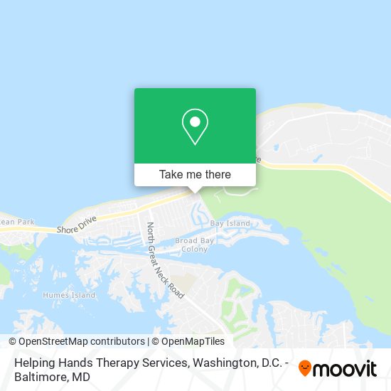 Helping Hands Therapy Services map