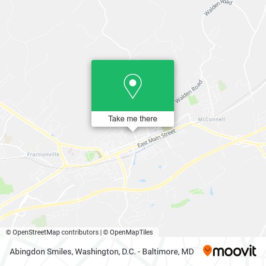Mapa de Abingdon Smiles