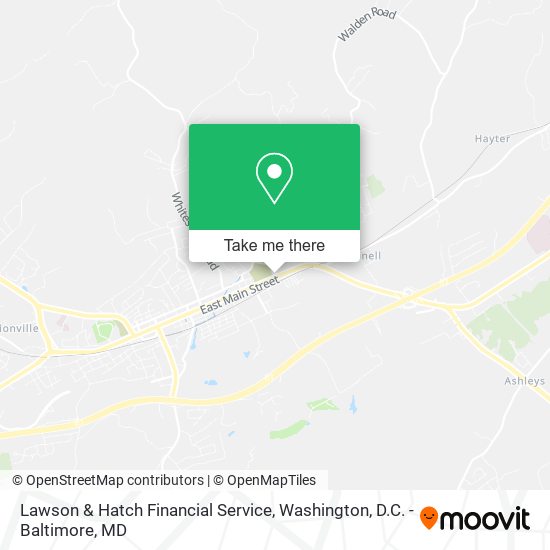 Mapa de Lawson & Hatch Financial Service