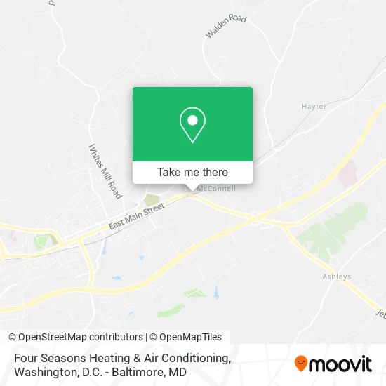 Four Seasons Heating & Air Conditioning map