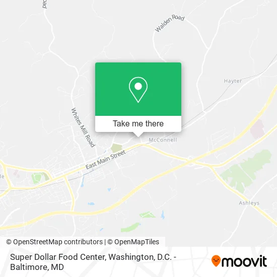 Super Dollar Food Center map